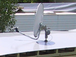 Antennen bei Überdächern